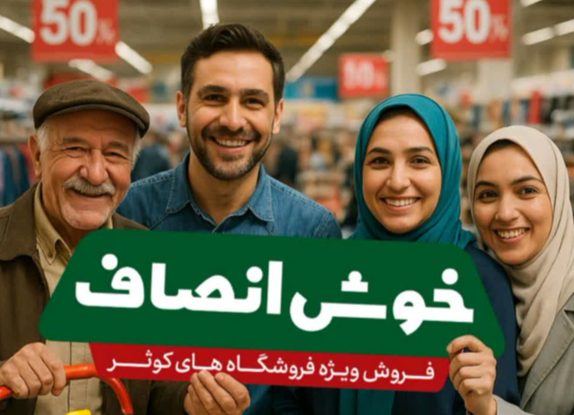 جشنواره فروش  خوش انصاف در بازارهای روز کوثر، هایپرافروز و ..