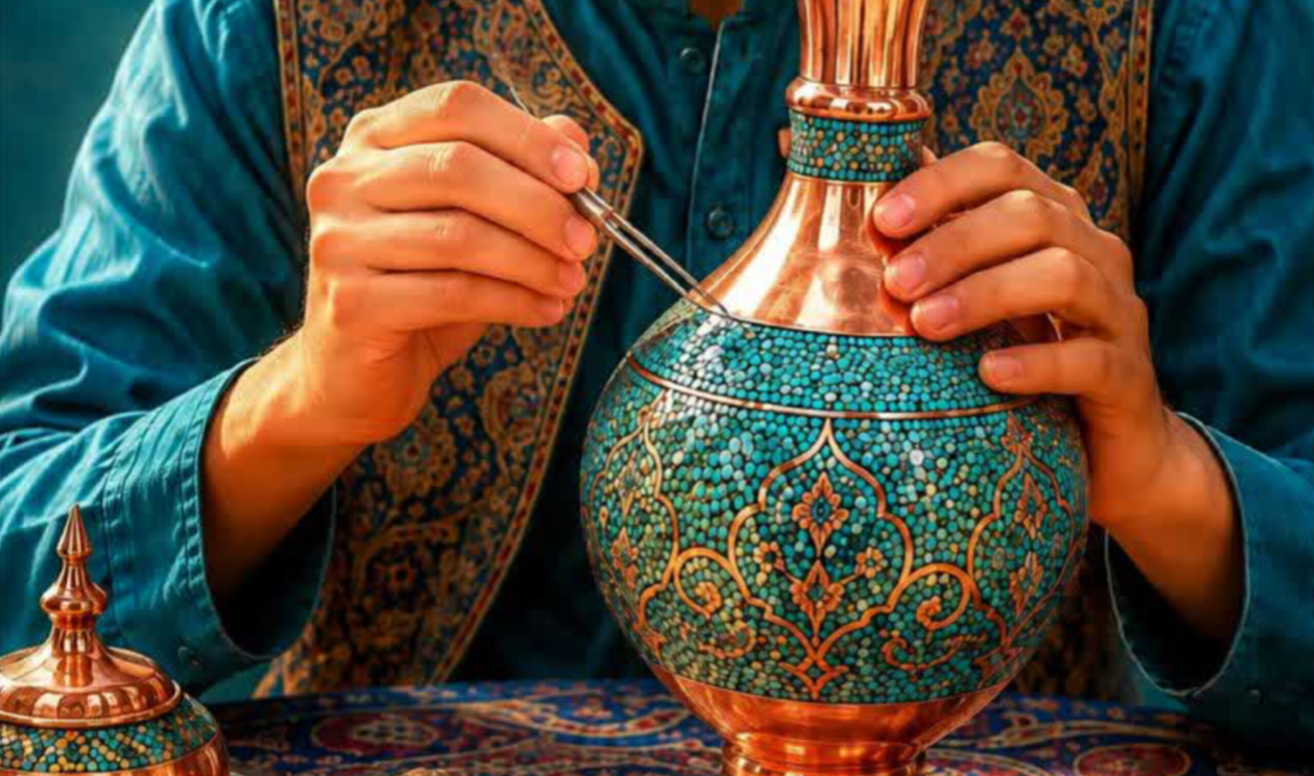 «تجربه هنر در دستان تو»